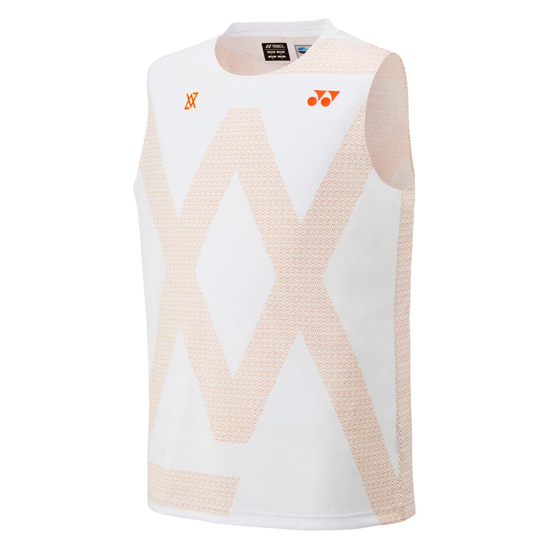 Yonex VA Junior Sleeveless Top Flash Orange